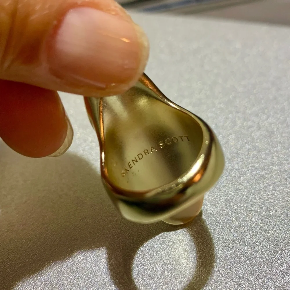 NWOT Kendra Scott Margot Gold Cocktail Ring